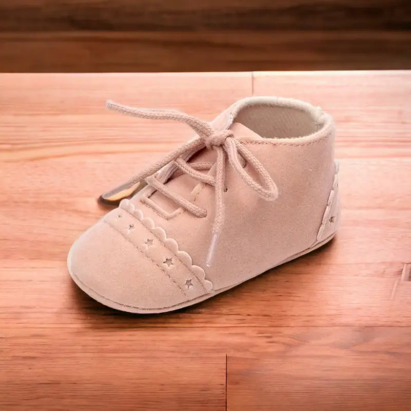 Bottines en nubuck pour bébé