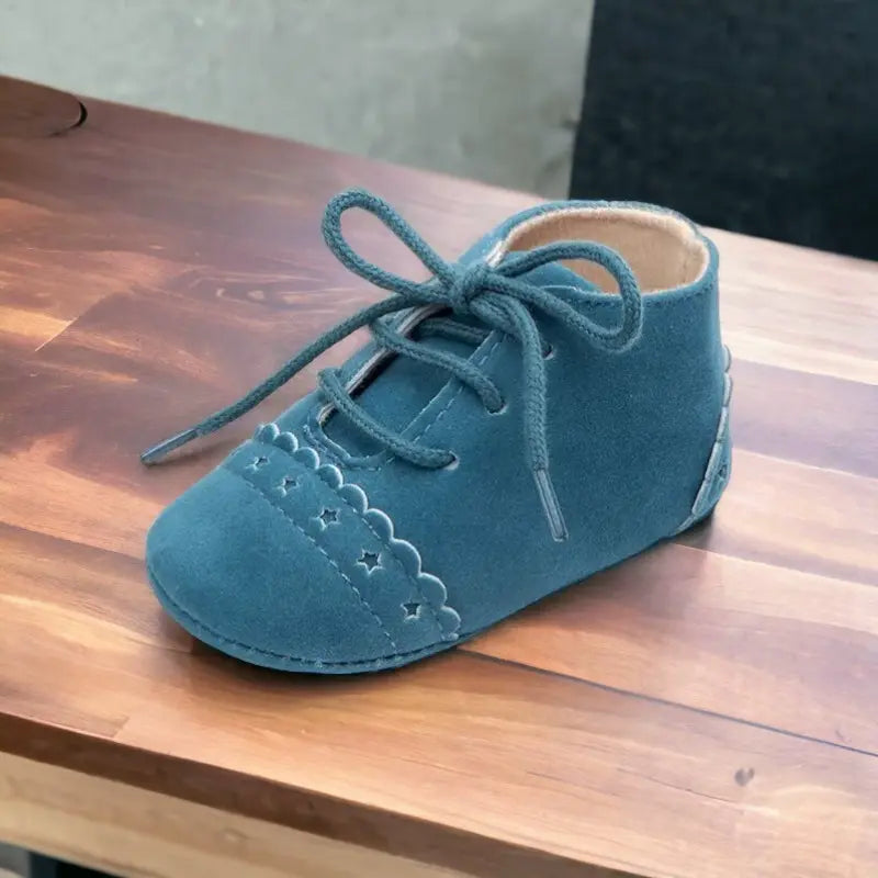 Bottines en nubuck pour bébé