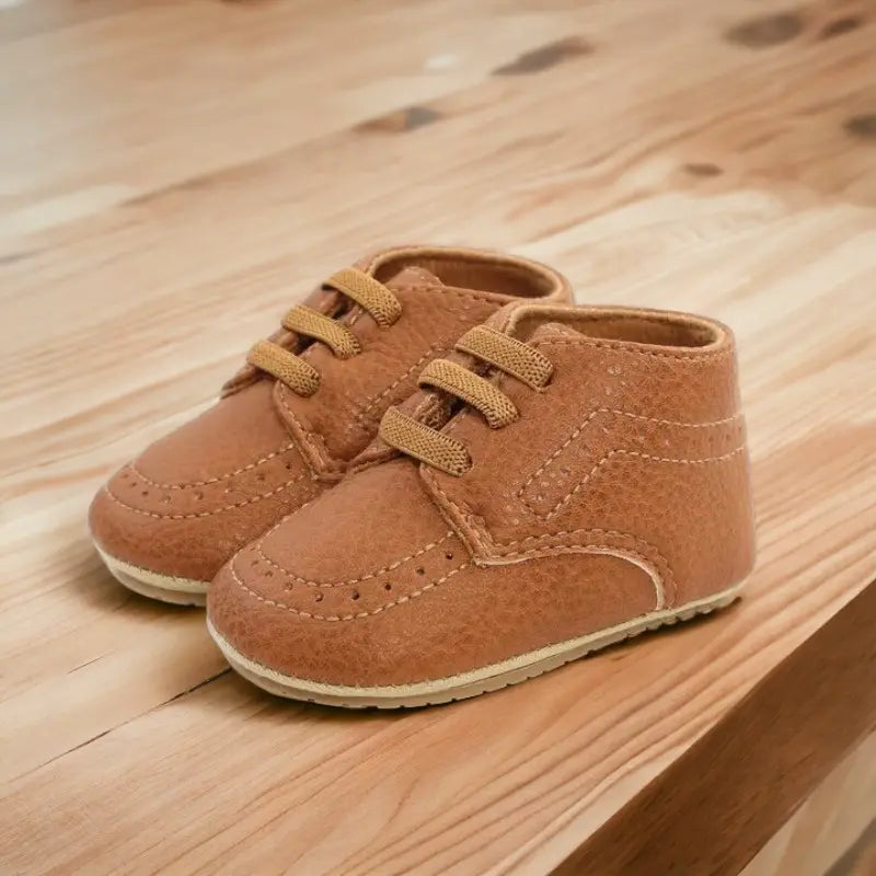 Bottines en cuir pour bébé