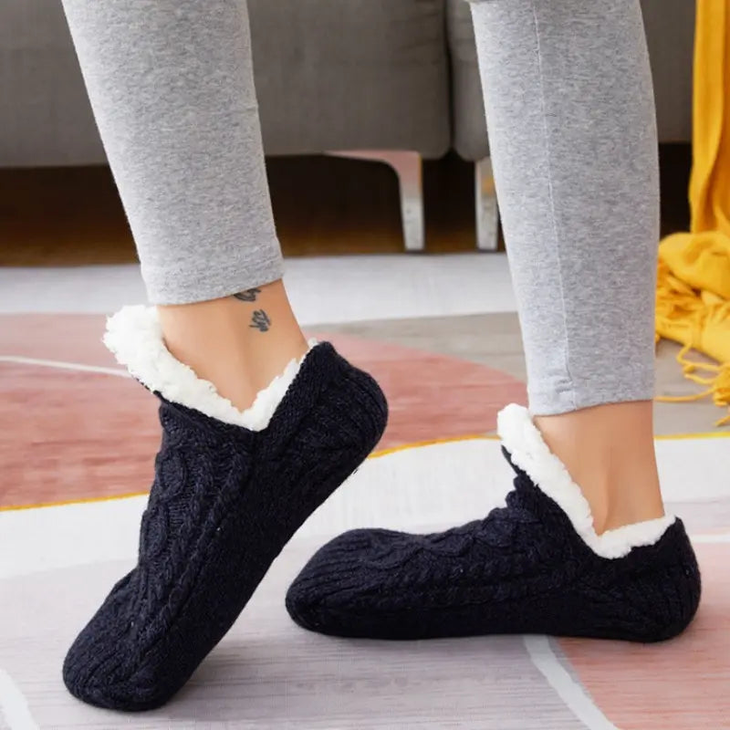 Chaussons chaussettes basses antidérapantes pour enfant