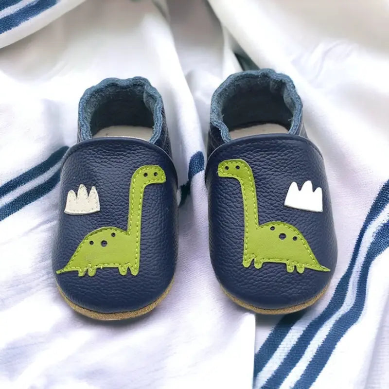 Chaussons en cuir pour bébé