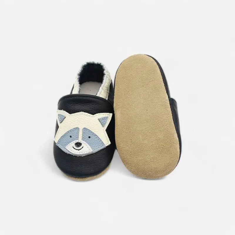 Chaussons en cuir pour bébé