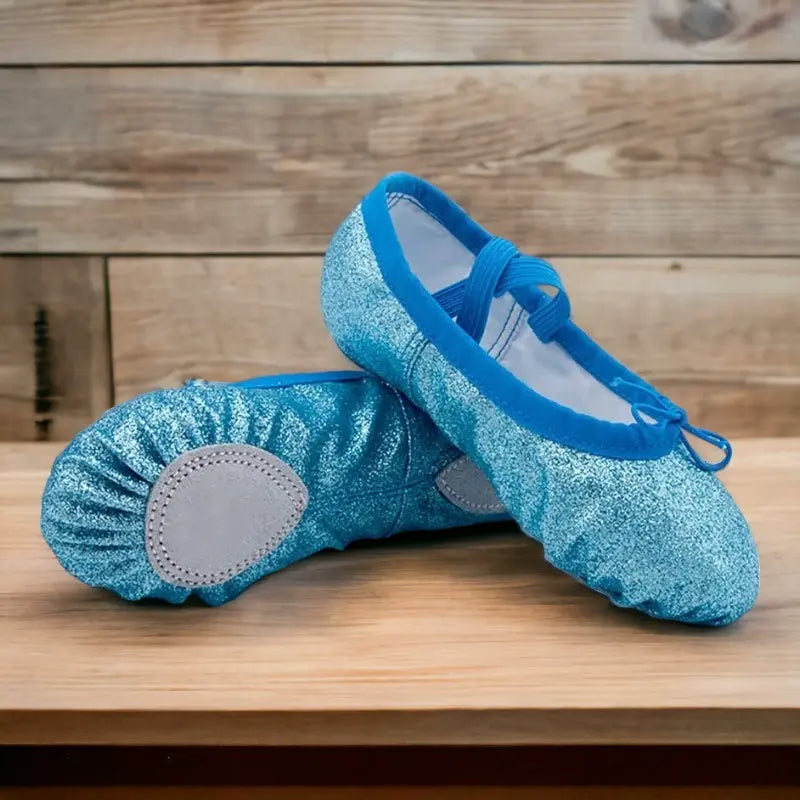 Chaussons de danse brillants pour enfant