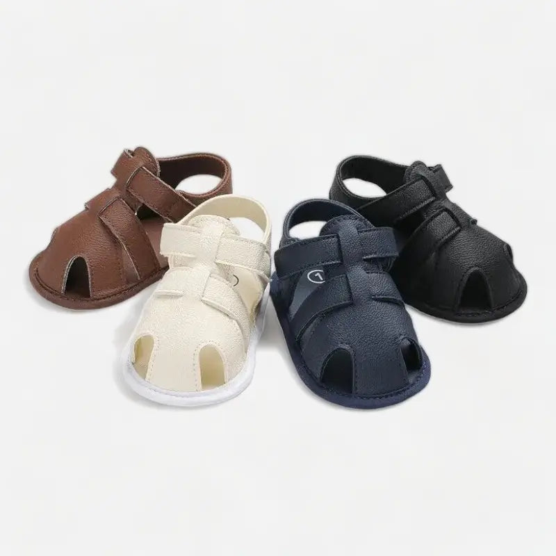 Sandales en cuir pour bébé