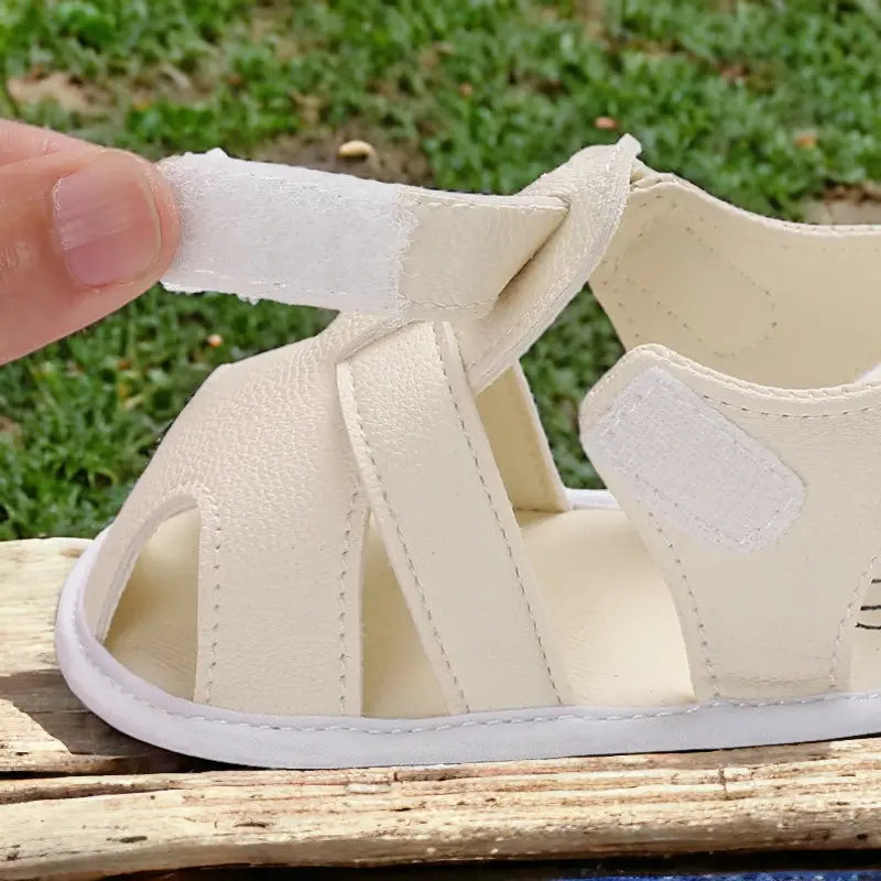 Sandales en cuir pour bébé