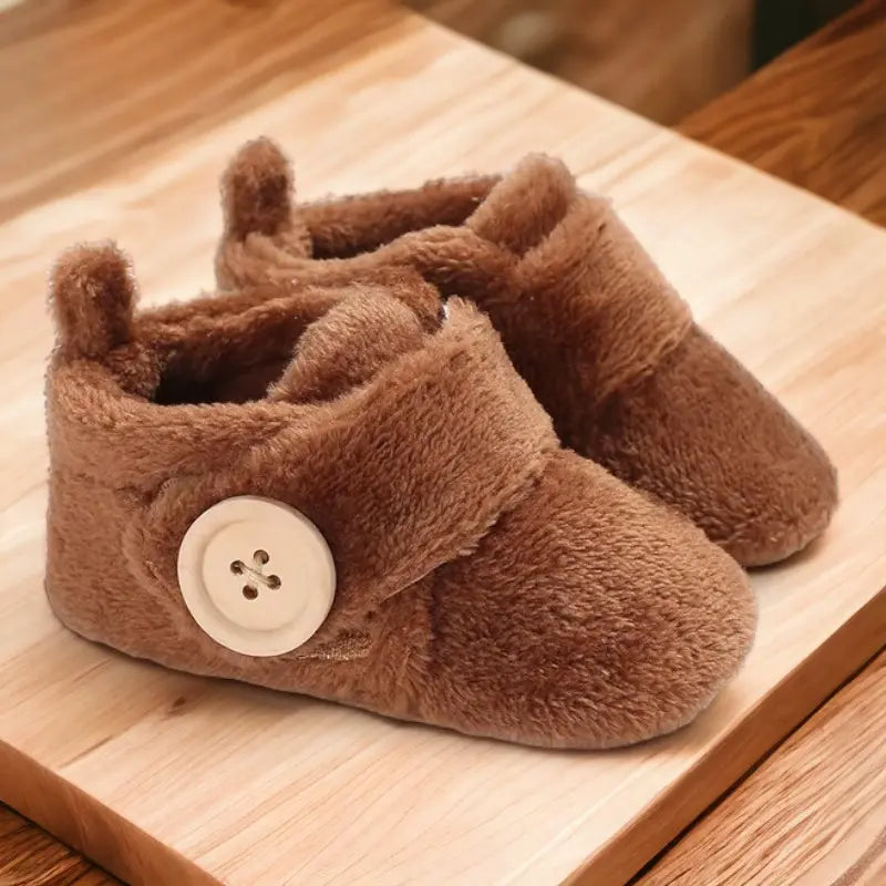 Chaussons fourrés pour bébé