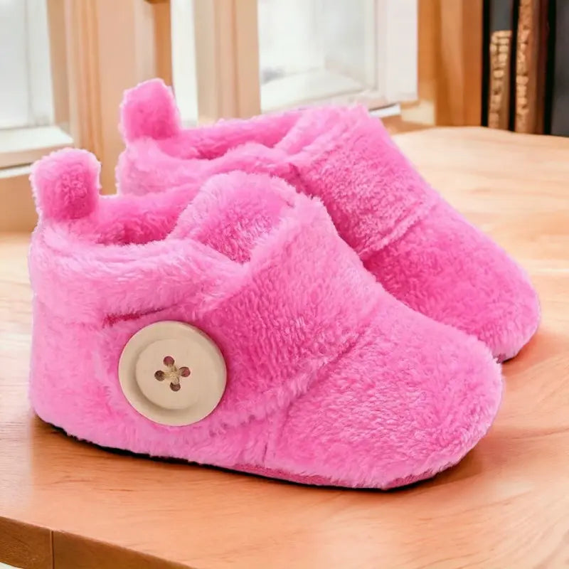 Chaussons fourrés pour bébé