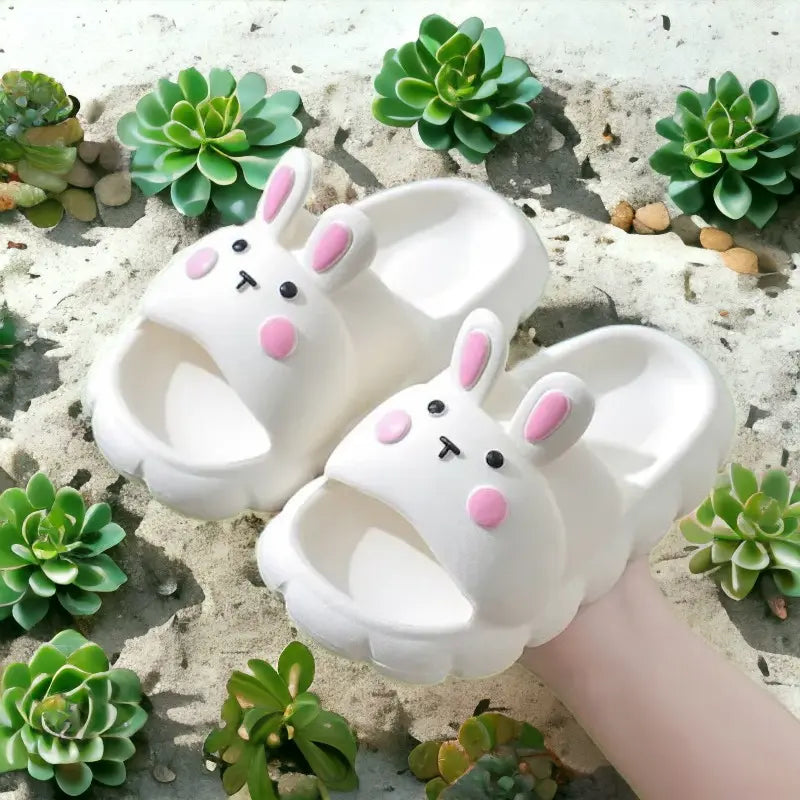 Claquettes lapin pour fille