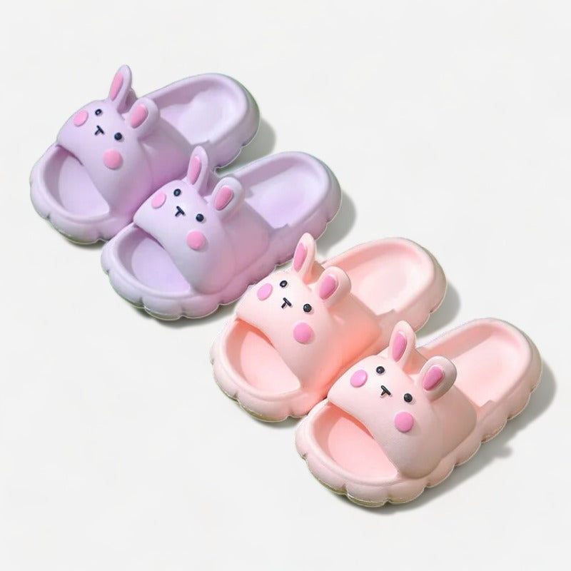 Claquettes lapin pour fille