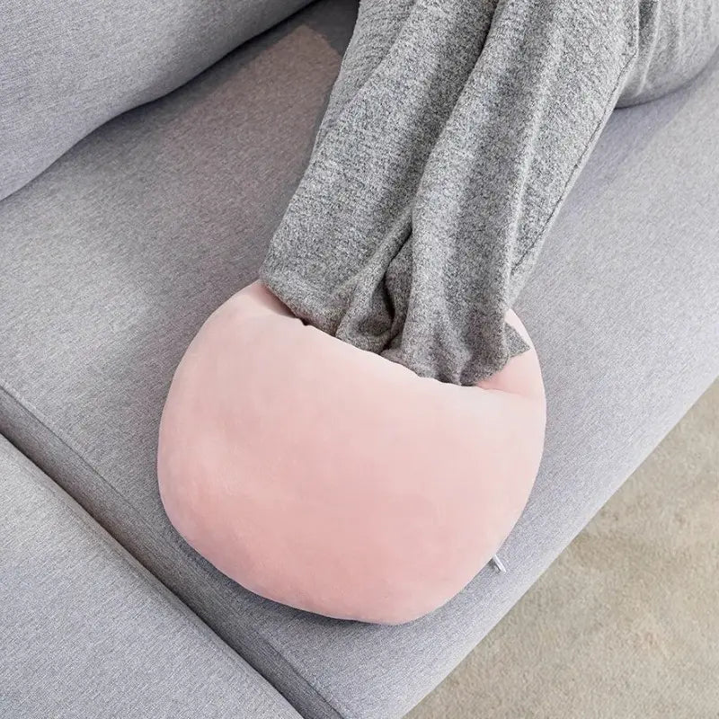 Coussin chauffant rond électrique USB