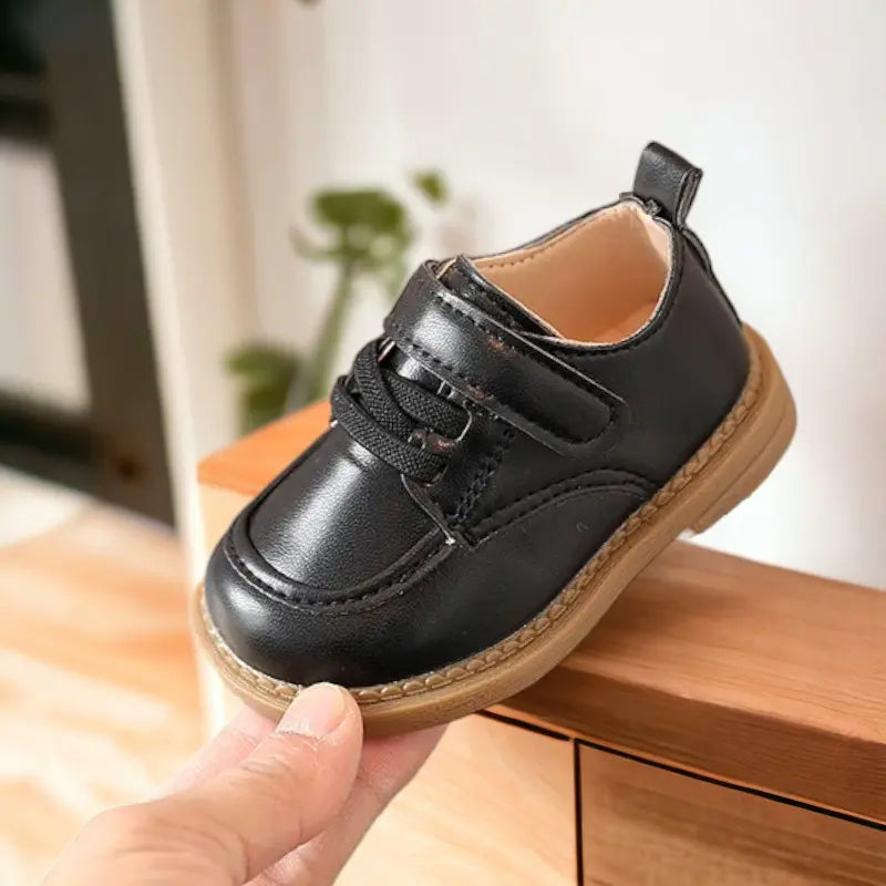 Mocassins en cuir pour bébé