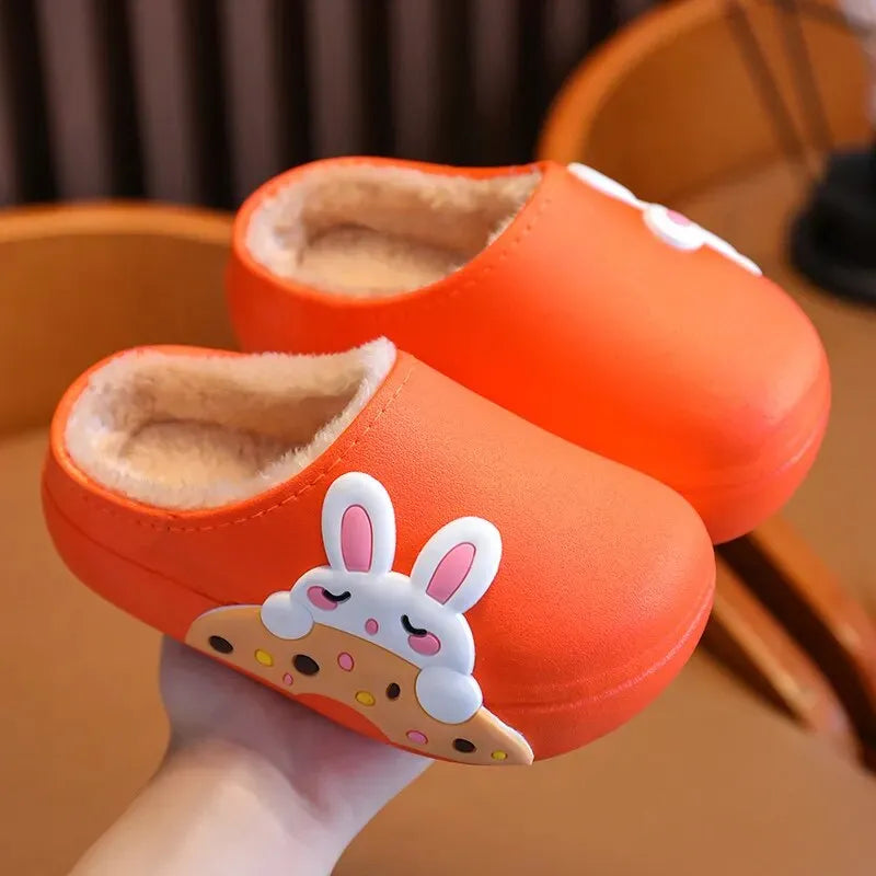 Mules fourrées pour enfant