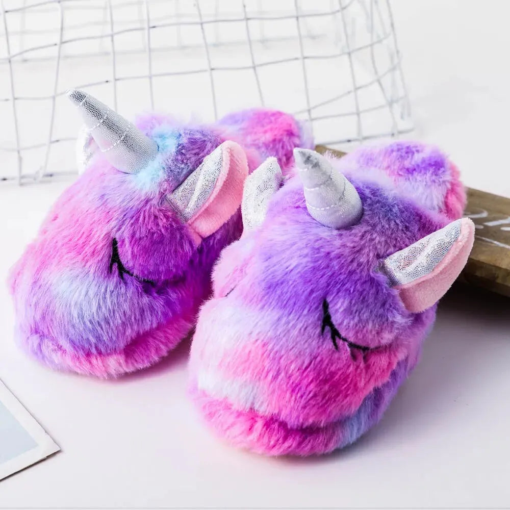 Mules licorne pour enfant