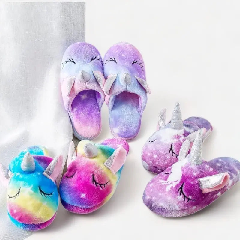 Mules licorne pour enfant